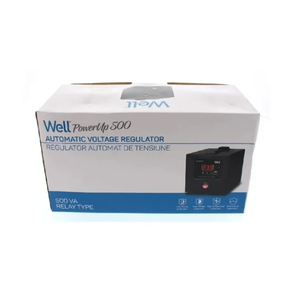 Stabilizator de tens.cu releu  500VA Well-image2
